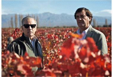 Alejandro Bulgheroni and Carlos Pulenta