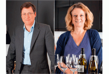 Dan Jago, UK & group wine director, and Laura Jewell MW, senior wine product development manager, Tesco