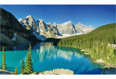 Lake Moraine, Banff national park, Alberta Canada
