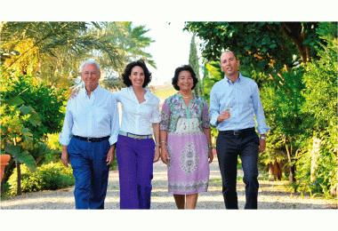 Giacomo, José, Gabriella and Antonio Rallo