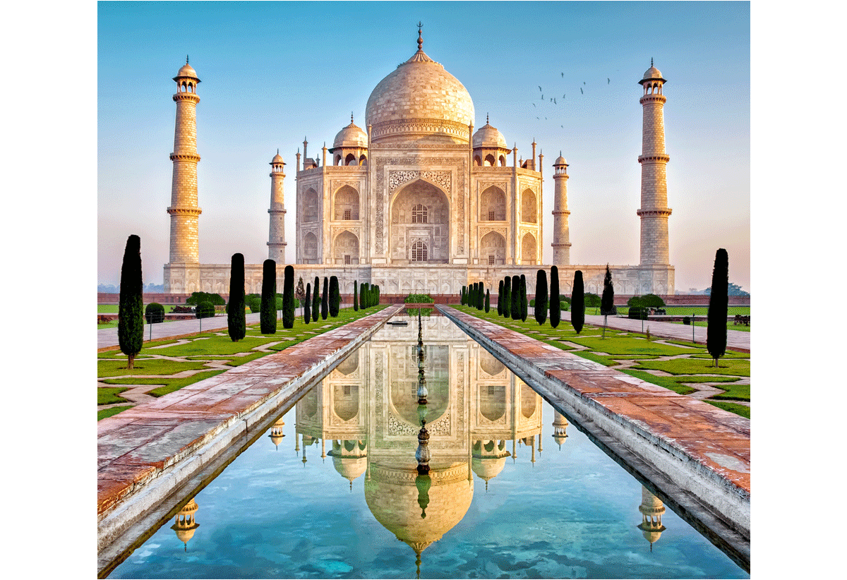 Taj Mahal in India