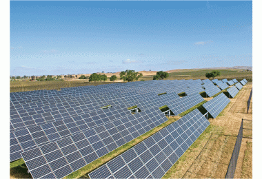 Solar array, J. Lohr Vineyards & Wines in Paso Robles