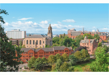Glasgow is a regional hotspot for wine.