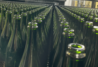 Ecova 2 champagne bottles (Photo: fr.verallia.com)