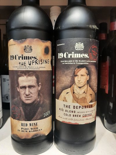 Australian wine 'brewed with coffee' and aged in bourbon barrels - widely on sale in UK supermarkets