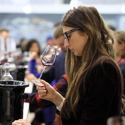 At the trade fair