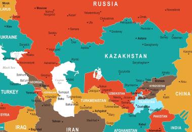 Central Asia Map (Photo: Porcupen/stock.adobe.com)