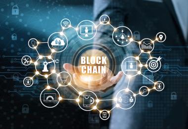 Blockchain technology and network concept (Photo: ipopba/stock.adobe.com)