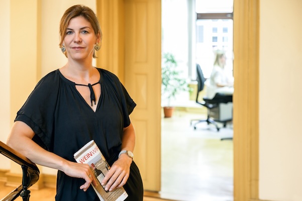 Alexandra Wrann, editor-in-chief of Weinwirtschaft