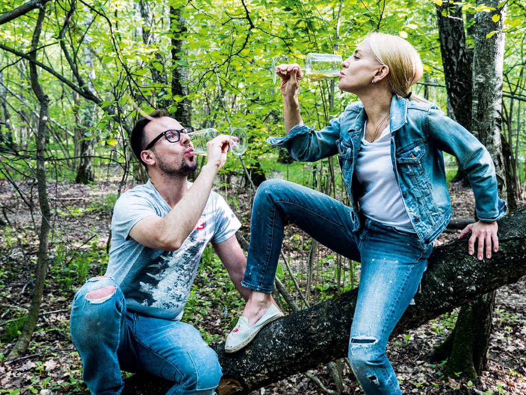 Anton Moiseenko and Vlada Lesnichenko