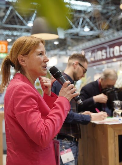 Tastings at the Meininger booth