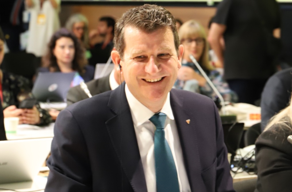 John Barker, new Director General of OIV