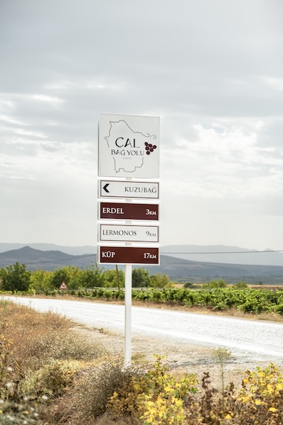 The Çal Vineyard Route