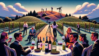 Only around 34% of adult Americans drink wine in any meaningful sense. Of these, less than two thirds consume it at least once a week (Photo: DALL-E)