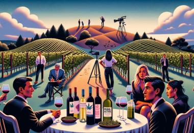 Only around 34% of adult Americans drink wine in any meaningful sense. Of these, less than two thirds consume it at least once a week (Photo: DALL-E)