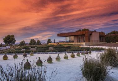 Bodega Waltraud, a model of ecologically friendly architecture.
