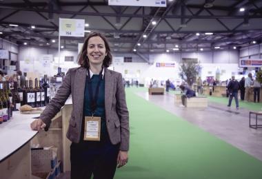 Jeanne Fabre, president of the Millésime Bio committee (SudVinBio)