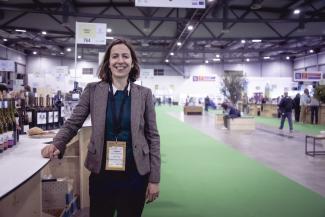 Jeanne Fabre, president of the Millésime Bio committee (SudVinBio)