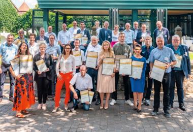 Award ceremony in Deidesheim (Photo: Jens Hedtke)