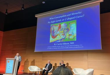 Dr Curtis Ellison's work featured in the 60 Minutes French Paradox episode.