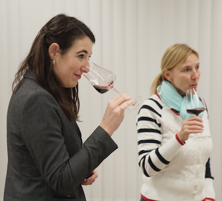 Rougly 75% of the tasting were reds...