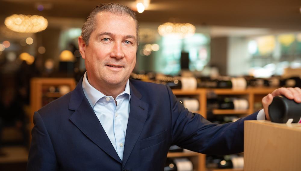 Jamie Ritchie, chairman of Sotheby’s Wines & Spirits