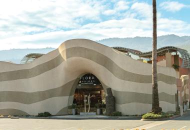 The Antoni Gaudí-inspired retail space is one of the most striking in Napa Valley. (Photo: Flora Springs Winery)