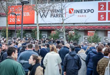 Queuing for the fair: Wine Paris opens its doors from February 10 to 12, 2025.(Photo: Wine Paris / Philippe Labeguerie)
