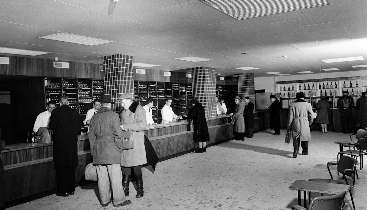 The wine boom only began in 1987 (Source: Alko Oy/lmage Bank)