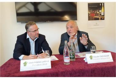 Louis-Fabrice Latour at the BIVB press conference.