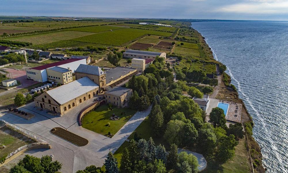 The Prince Trubetskoy winery in Kherson before the invasion. Sadly inaccessible today because of daily shelling