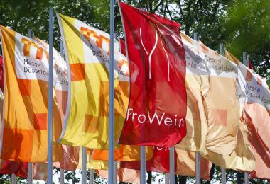 Arriving at ProWein (Photo: Messe Düsseldorf/ctillmann)