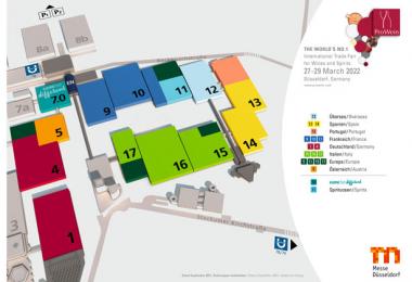 ProWein 2022 with a new hall plan
