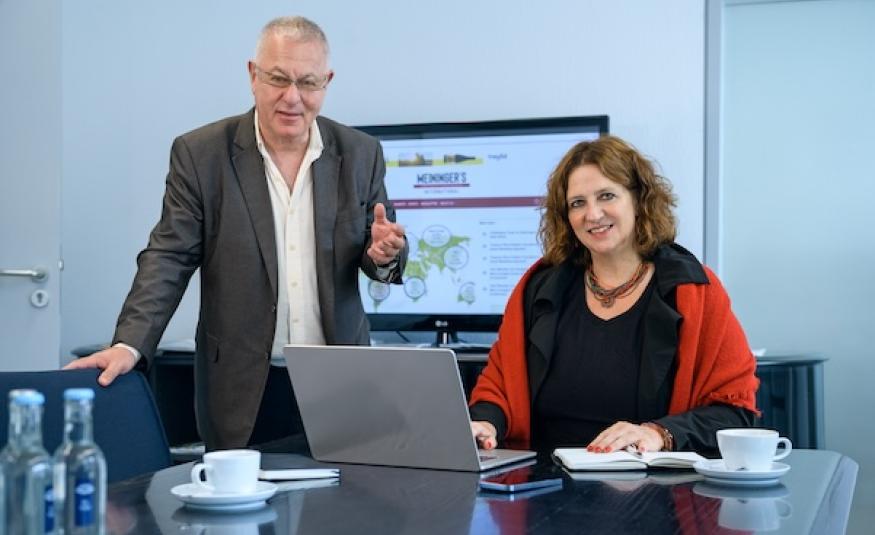 Robert Joseph and Anja Zimmer (Photo: AD LUMINA Ralf Ziegler)
