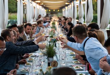 Farm-to-table dinner in Somona