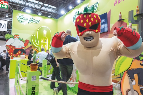 The focus on spirits makes the trade fair more colorful (Photo: Sascha Kreklau)