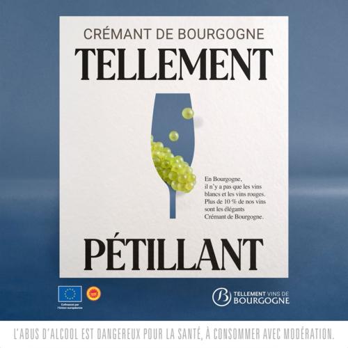 "In Burgundy, it's not just about white and red wines. Over 10% of our wines are the elegant Crémants de Bourgogne."