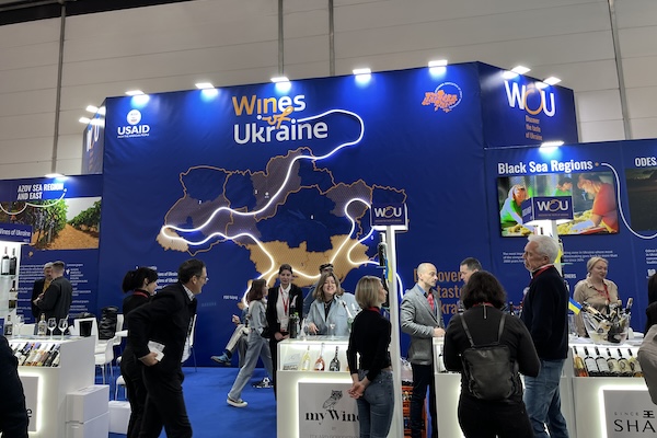 Ukrainian wines attracted attention (Photo: Clemens Gerke/Weinwirtschaft)