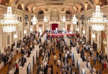 VieVinum at Vienna Hofburg, one of the most beautiful trade fair locations (Photo: Eva Kelety)