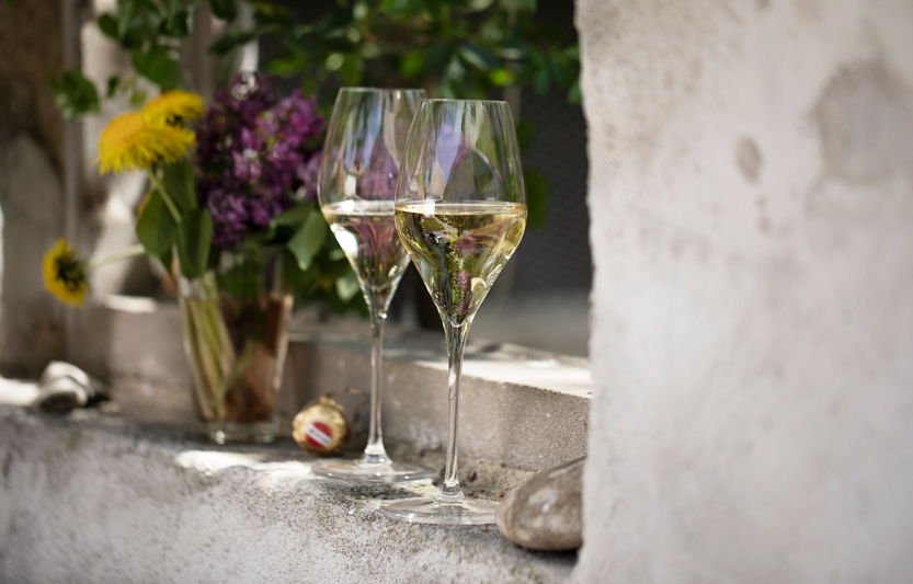 Premium sparkling wine: Austrian Sekt g.U. / Credit: ÖWM - Blickwerk-Fotografie