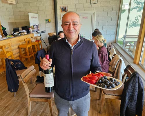 Armen Khalatyan runs one of the leading Armenian wineries.