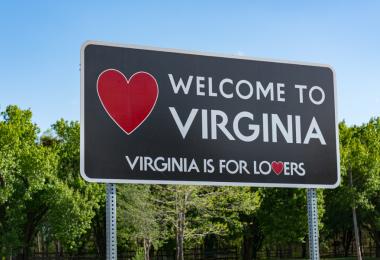 Welcome to Virginia. (Photo: Paul Brady/stock.adobe.com)