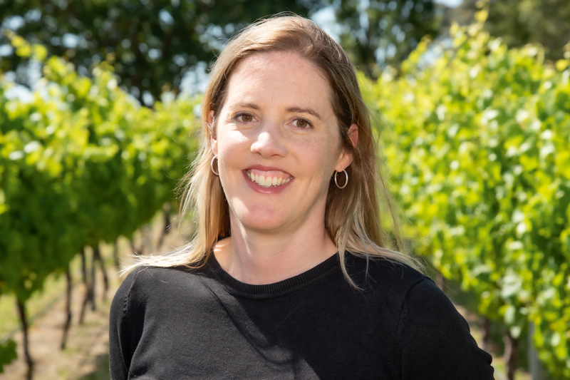 Has significantly influenced research into the ripening process of vines and grapes: Dr Amber K. Parker.
