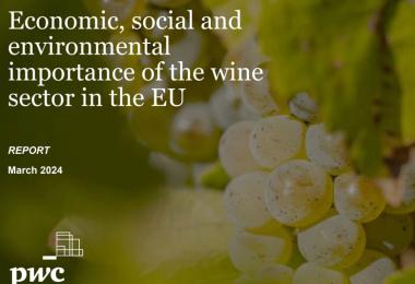 A PwC study sheds light on the importance of the wine industry for the EU economy (Image: Cover page of the PricewaterhouseCoopers study)