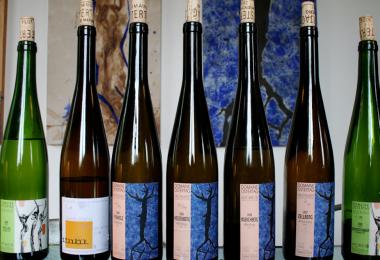 Alsace wines from Domaine Ostertag (Photo: Megan Mallen/CC)