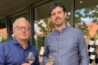 Left: Jürgen Armbruster, right: Gerald Hundinger (Photo: Karin Eymael)