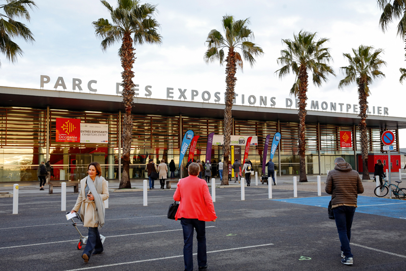 The wine fair year kicks off with a Mediterranean feel under the palms.