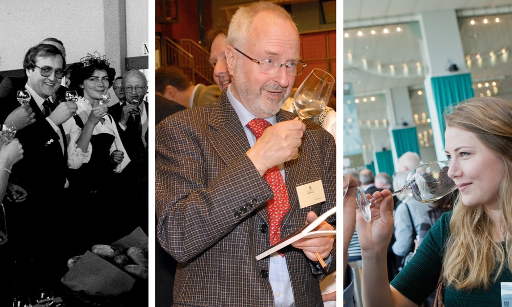The Mainz Wine Exchange through the ages, from its beginnings 50 years ago to today.