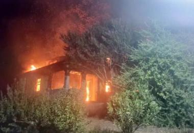 The fire also destroyed the Tavares de Pina family home north-east of Mangualde. (Photo: Inês Tavares de Pina/instagram)
