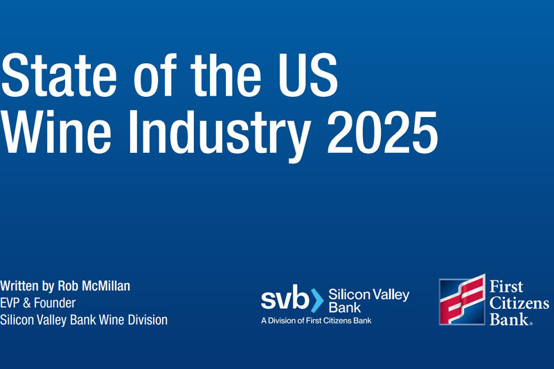 Rob McMillan's report analyses the US wine industry every year. (Screenshot: Silicon Valley Bank 2025 State Of The US Wine Industry)